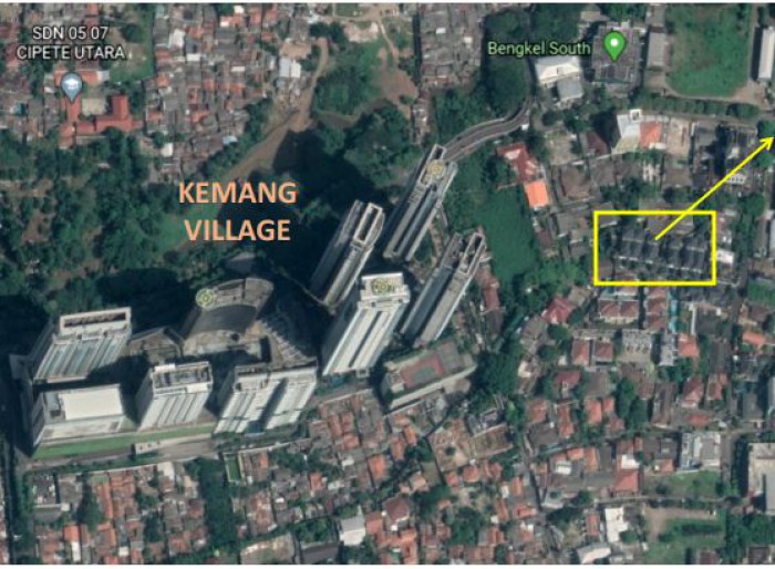 Rumah disewakan di Kemang Jakarta Selatan 